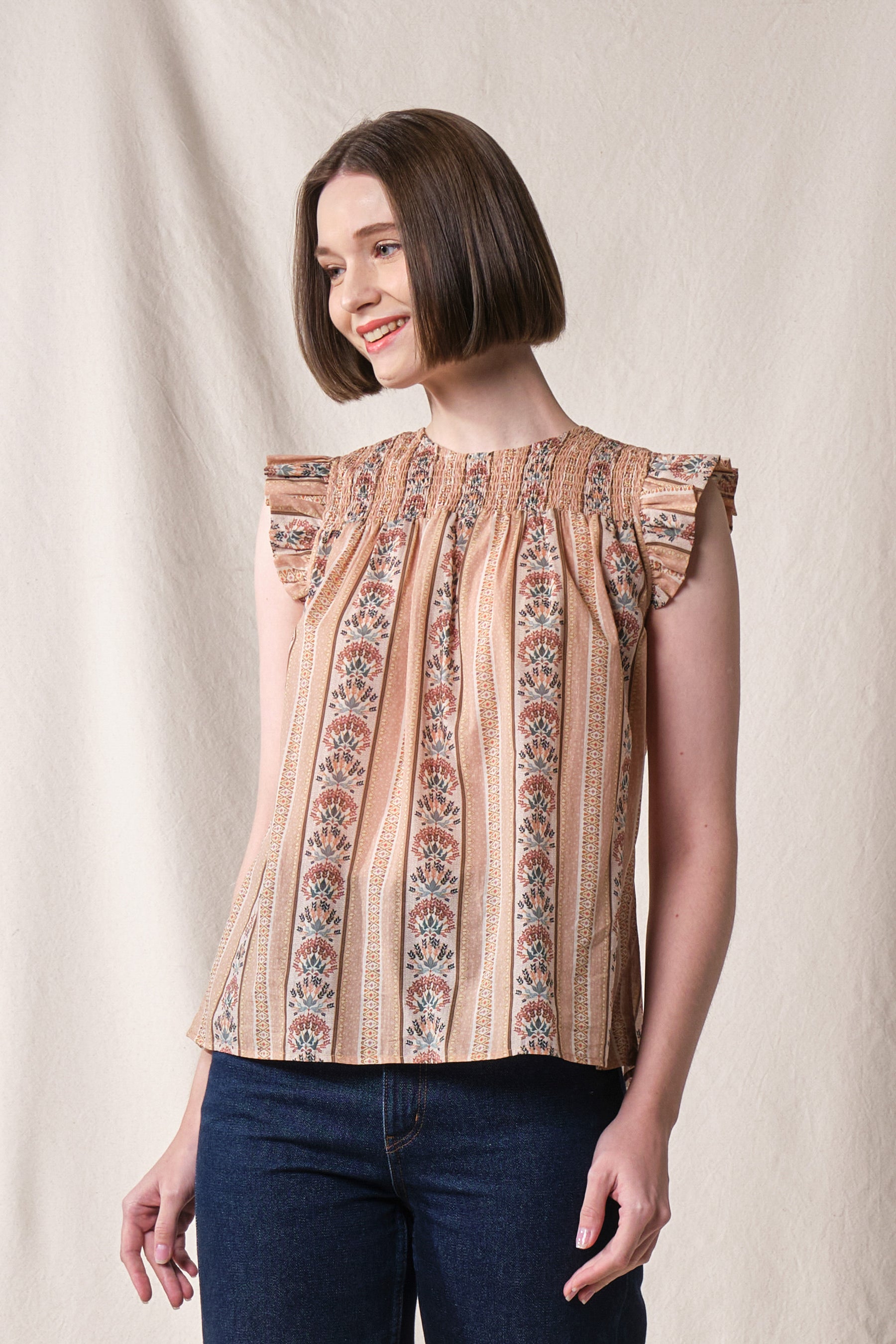 KAREN Top in Pink Silpa