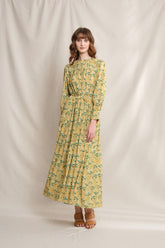 KESSY Dress in Yellow Cassia