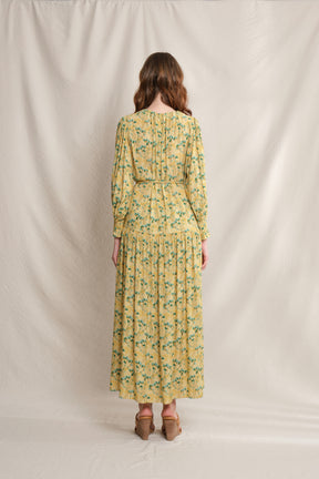 KESSY Dress in Yellow Cassia