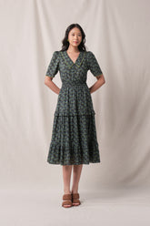 KEYSHA Dress in Black Melati