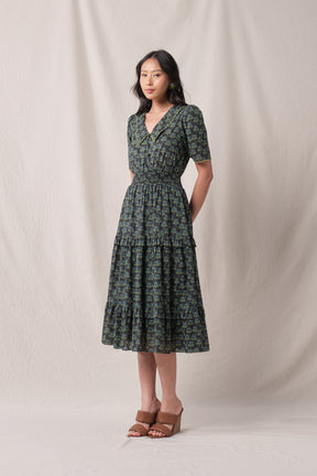KEYSHA Dress in Black Melati