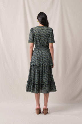 KEYSHA Dress in Black Melati