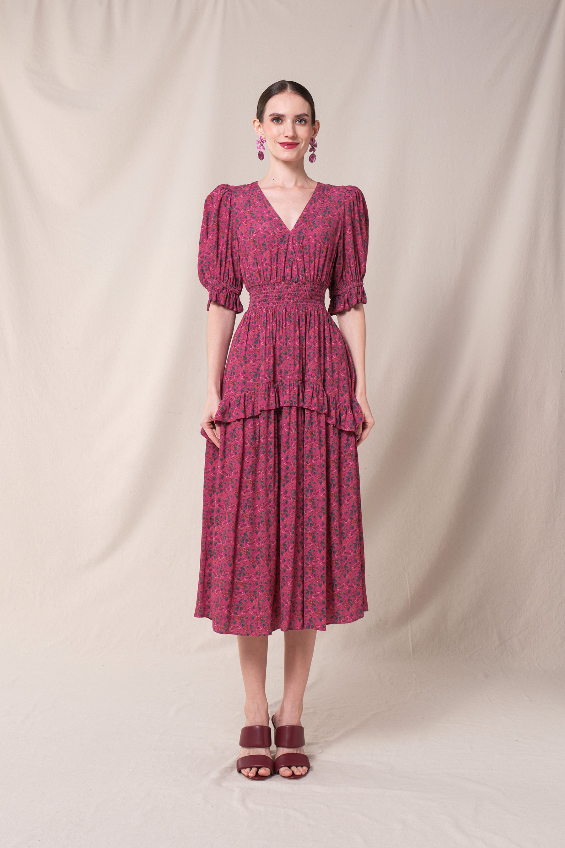 KIMY Dress in Pink Serunai