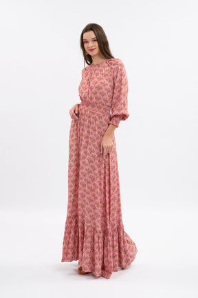 KINTAN Dress in Pink Kubah