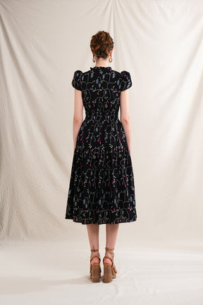 KIRA Dress in Black Lada
