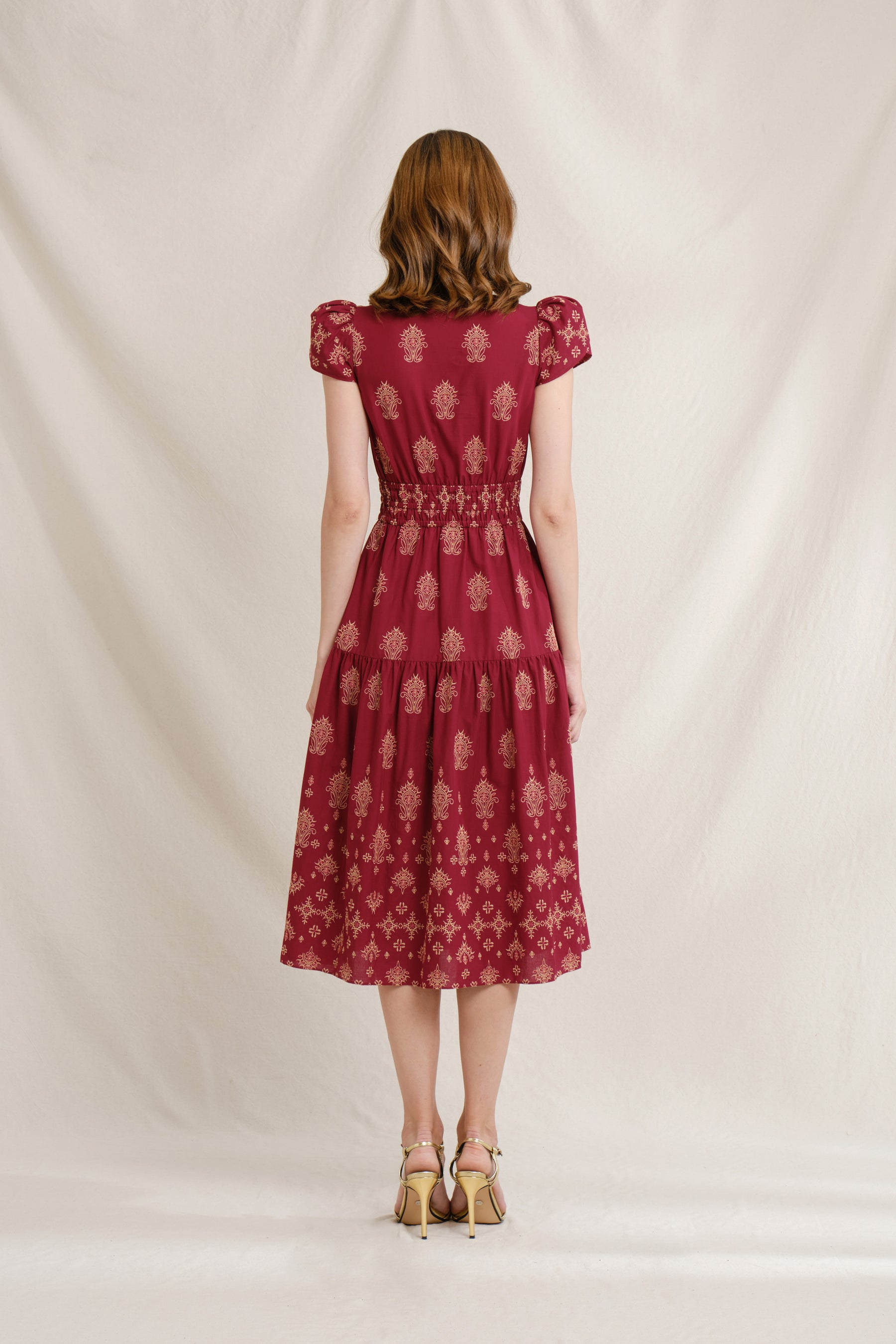 KIRA Dress in Red Mamuli