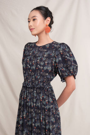 KORI Dress in Black Bale