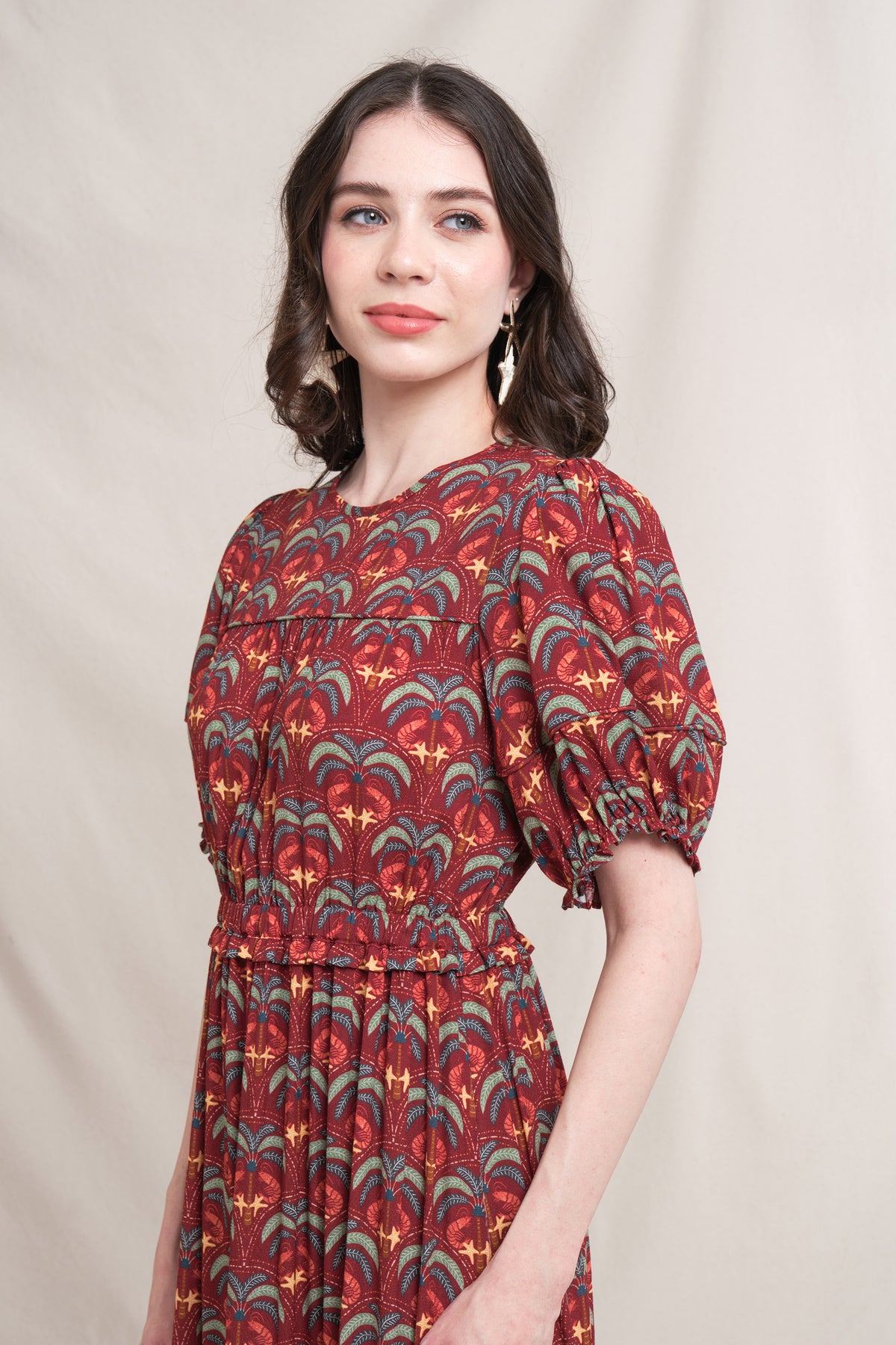 KORI Dress in Red Tatiala