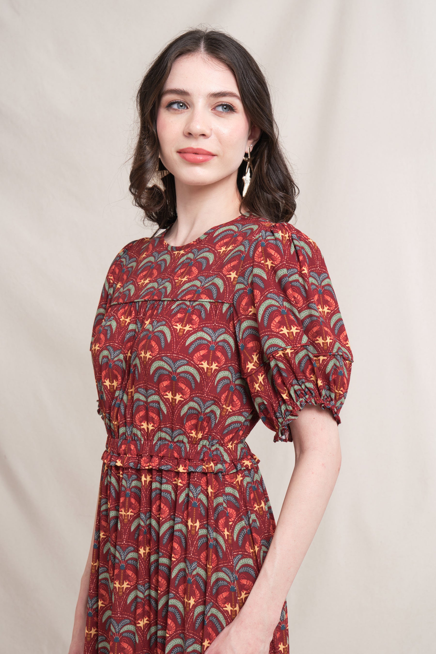 KORI Dress in Red Tatiala