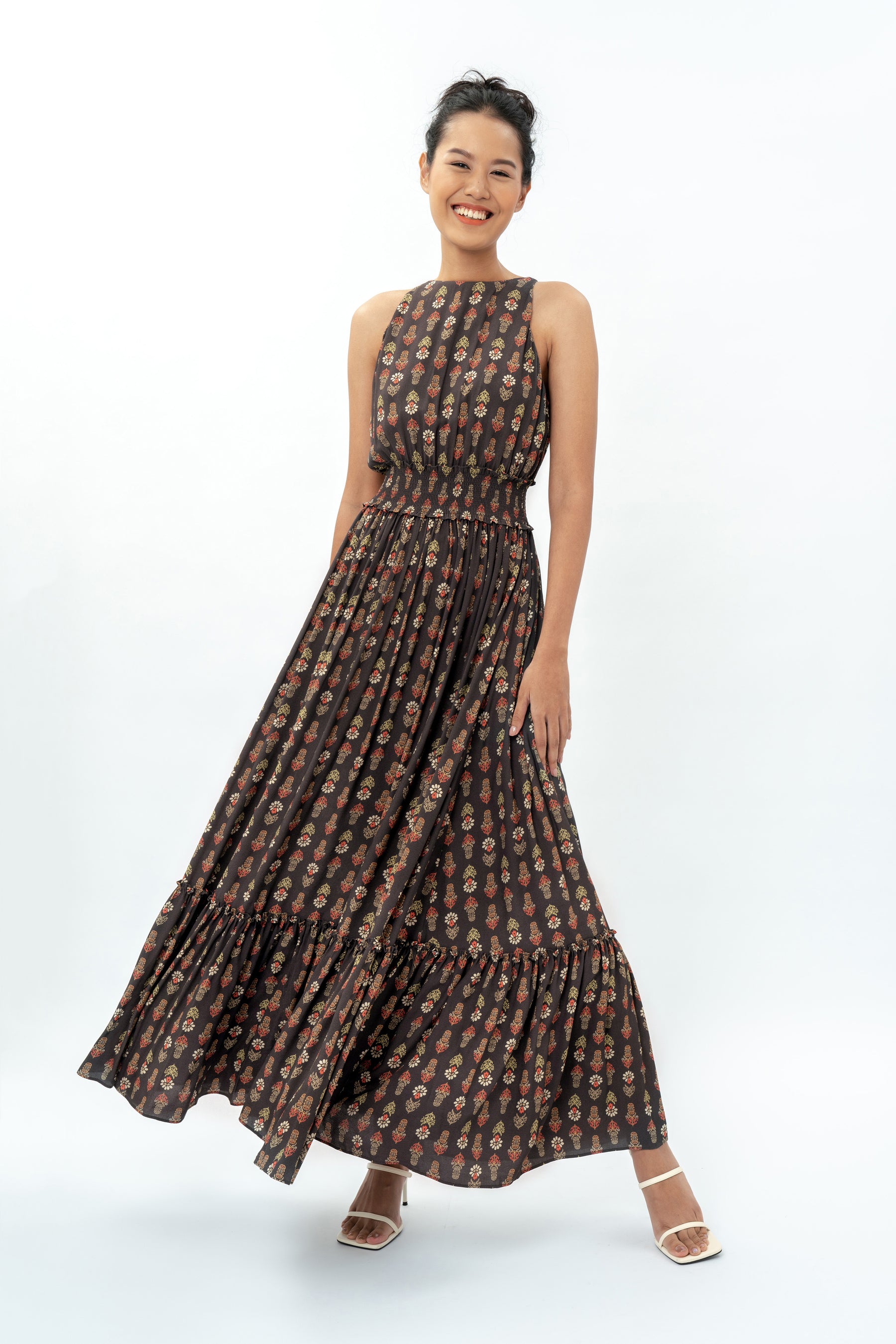 KORRA Dress in Black Tribal KORRA Dress in Black Tribal