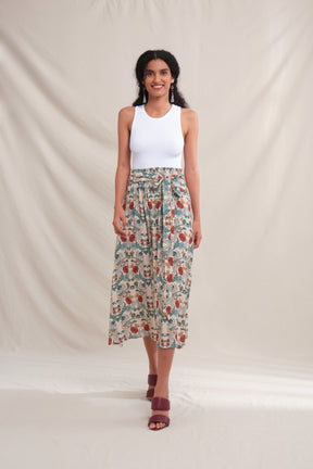 LAURA Skirt in Beige Delima