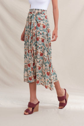 LAURA Skirt in Beige Delima