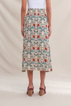 LAURA Skirt in Beige Delima