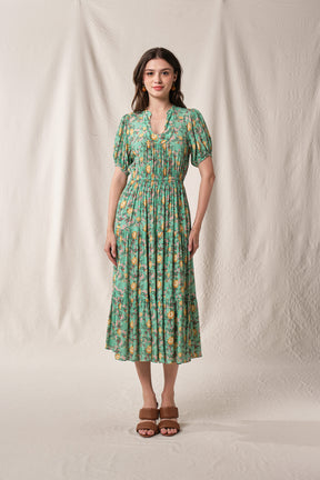 LAUREL Dress in Mint Carica