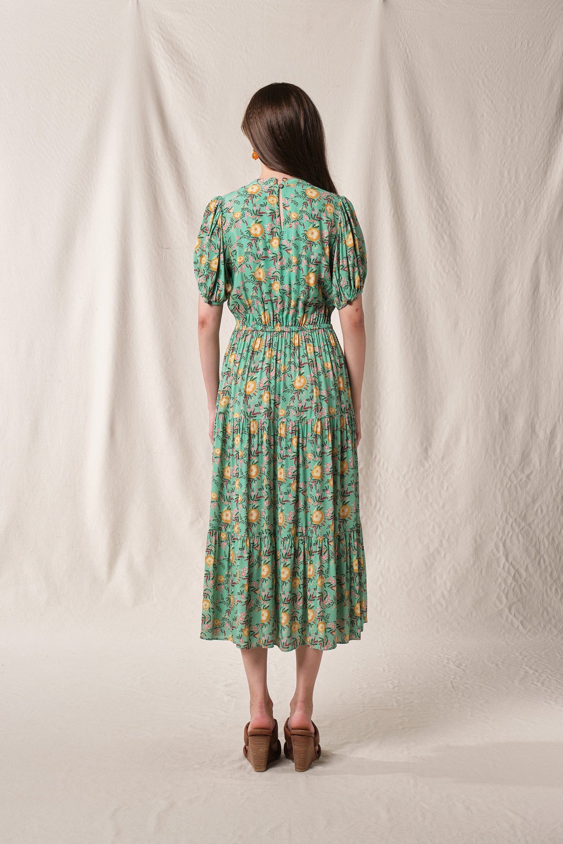 LAUREL Dress in Mint Carica