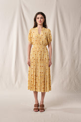 LAUREL Dress in Yellow Mentari