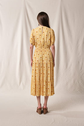 LAUREL Dress in Yellow Mentari