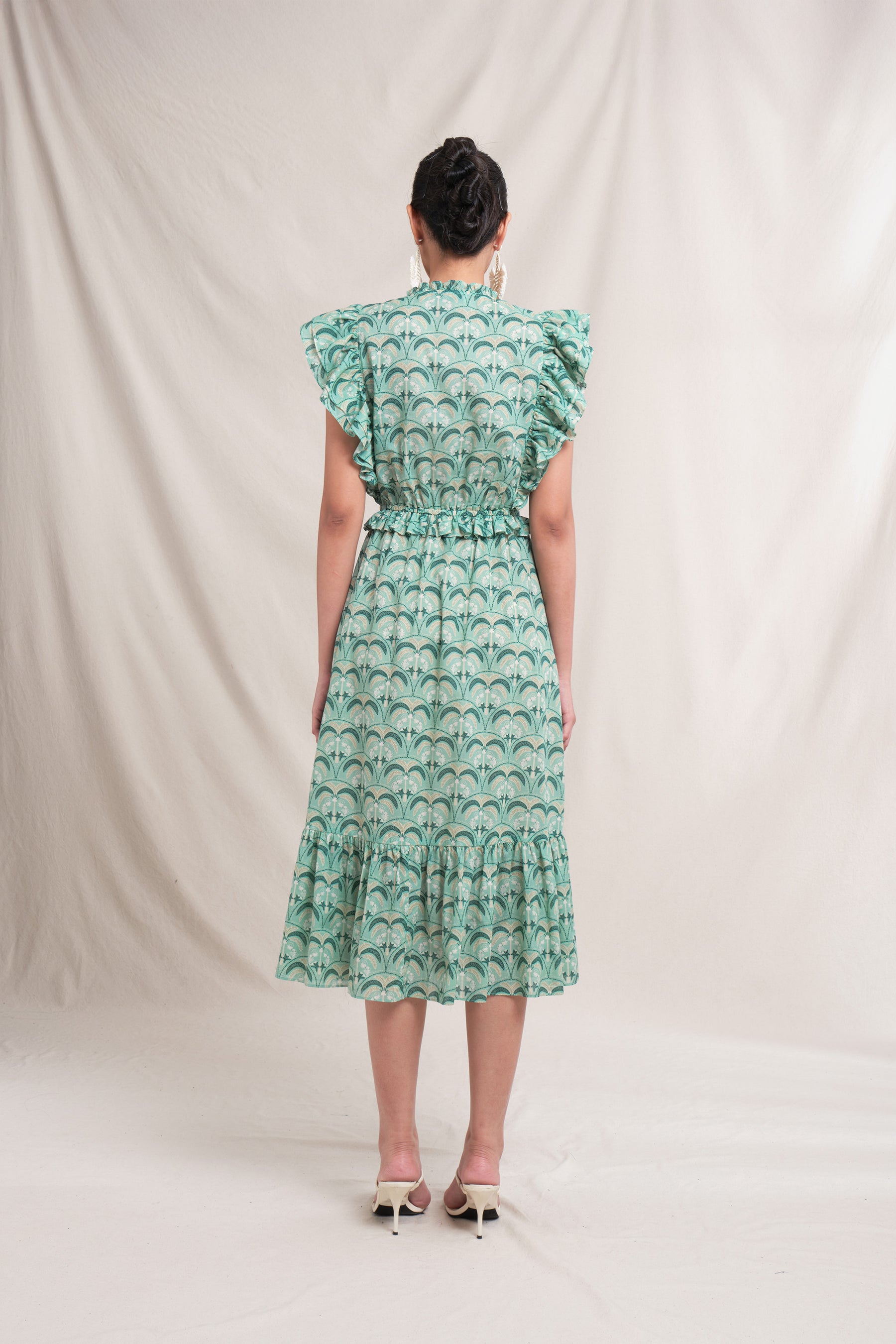 LEAH Dress in Mint Tatiala