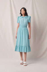LEIRA Dress in Blue Kamen