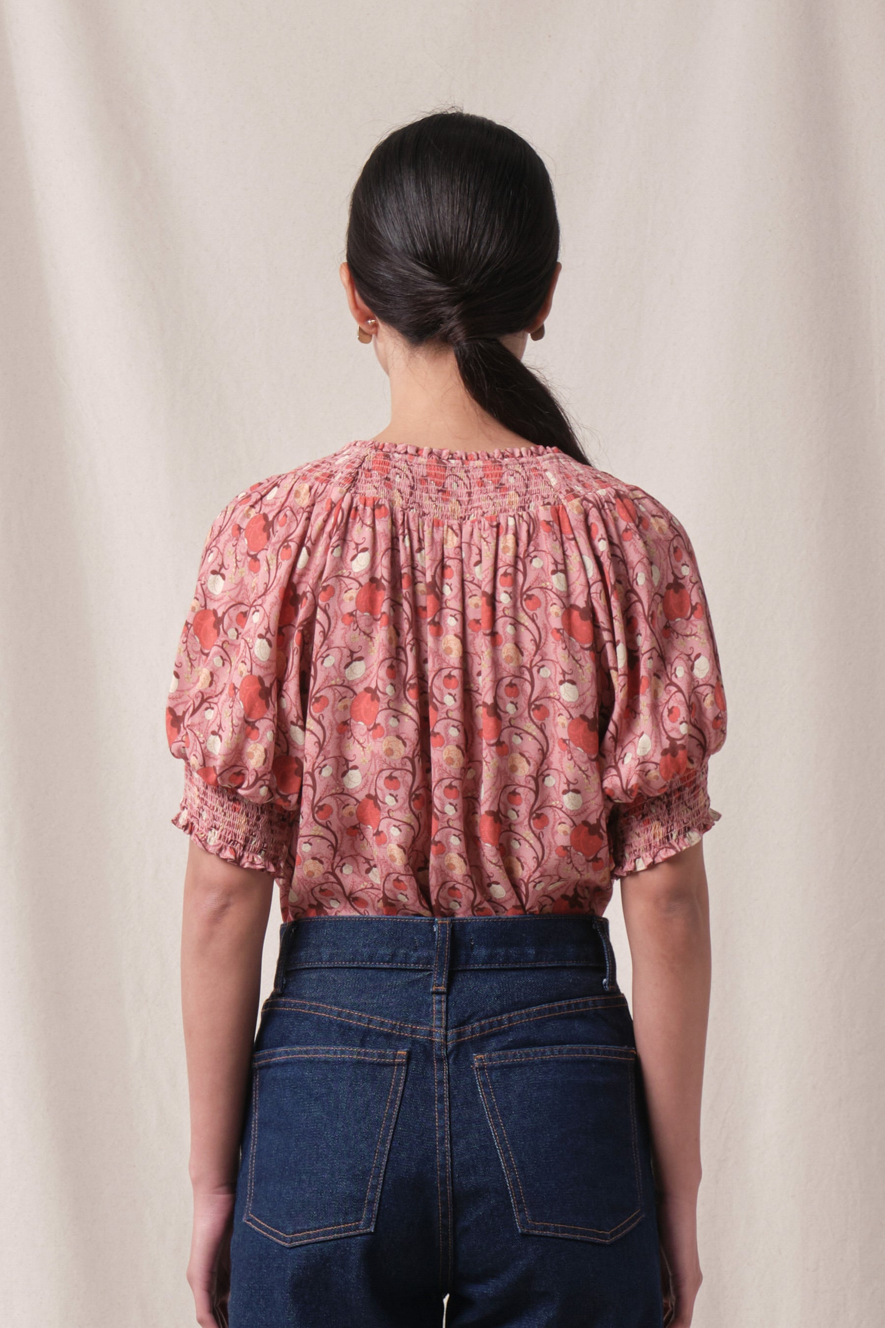 BUNDLING: Maddy Top in Pink Manggis and Taylor Skirt in Pink Manggis