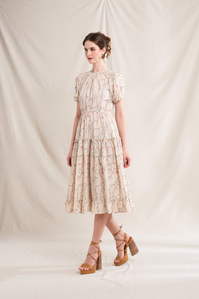 MANU Dress in Beige Lada