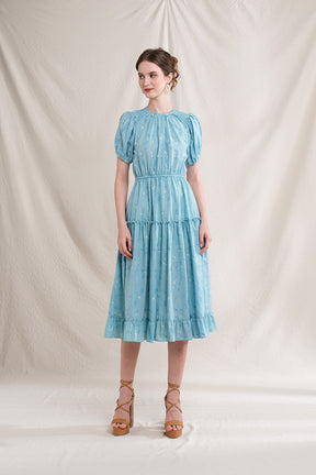 MANU Dress in Blue Lada