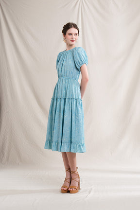 MANU Dress in Blue Lada