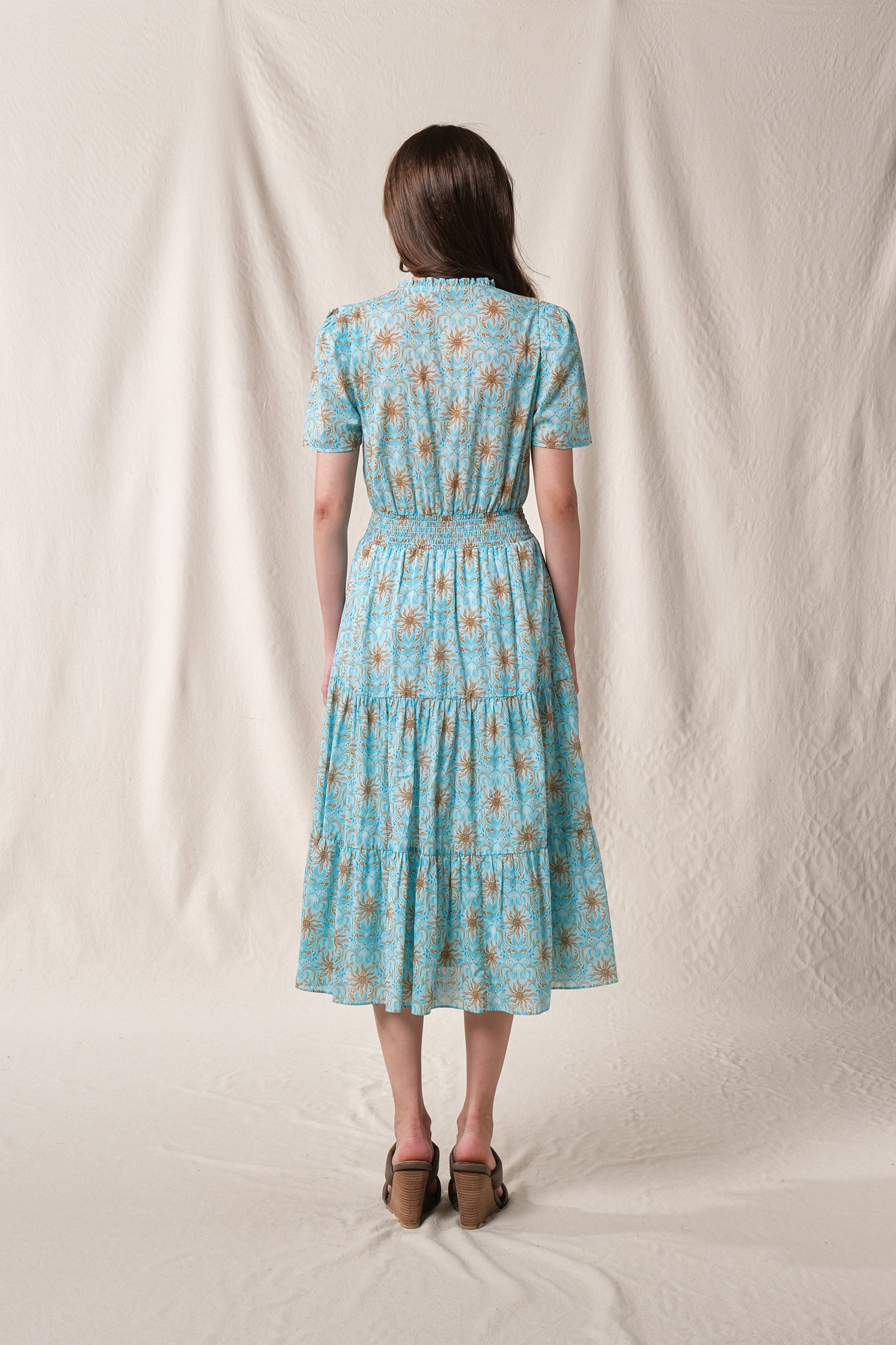 MARNIE Dress in Blue Mentari