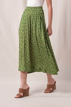 MIRA Skirt in Green Melati