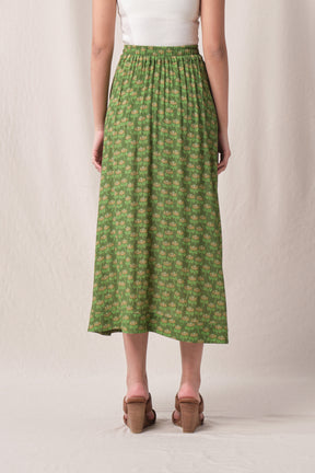MIRA Skirt in Green Melati