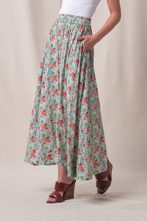 MIRA Skirt in Mint Manggis