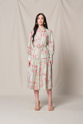 NATYA Dress in Green Colada
