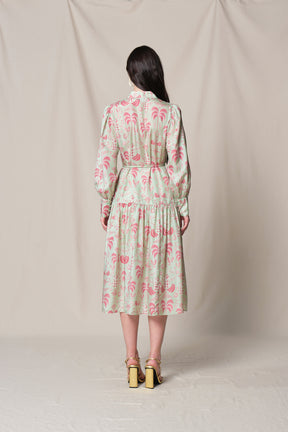 NATYA Dress in Green Colada