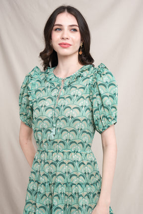 NESSA Dress in Mint Tatiala