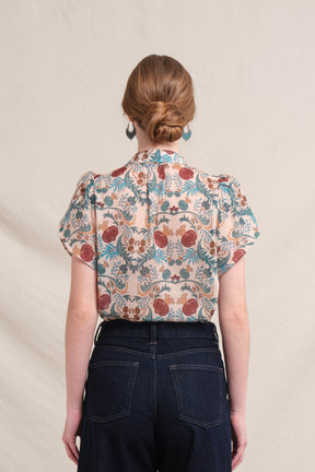 NIKA Top in Beige Delima