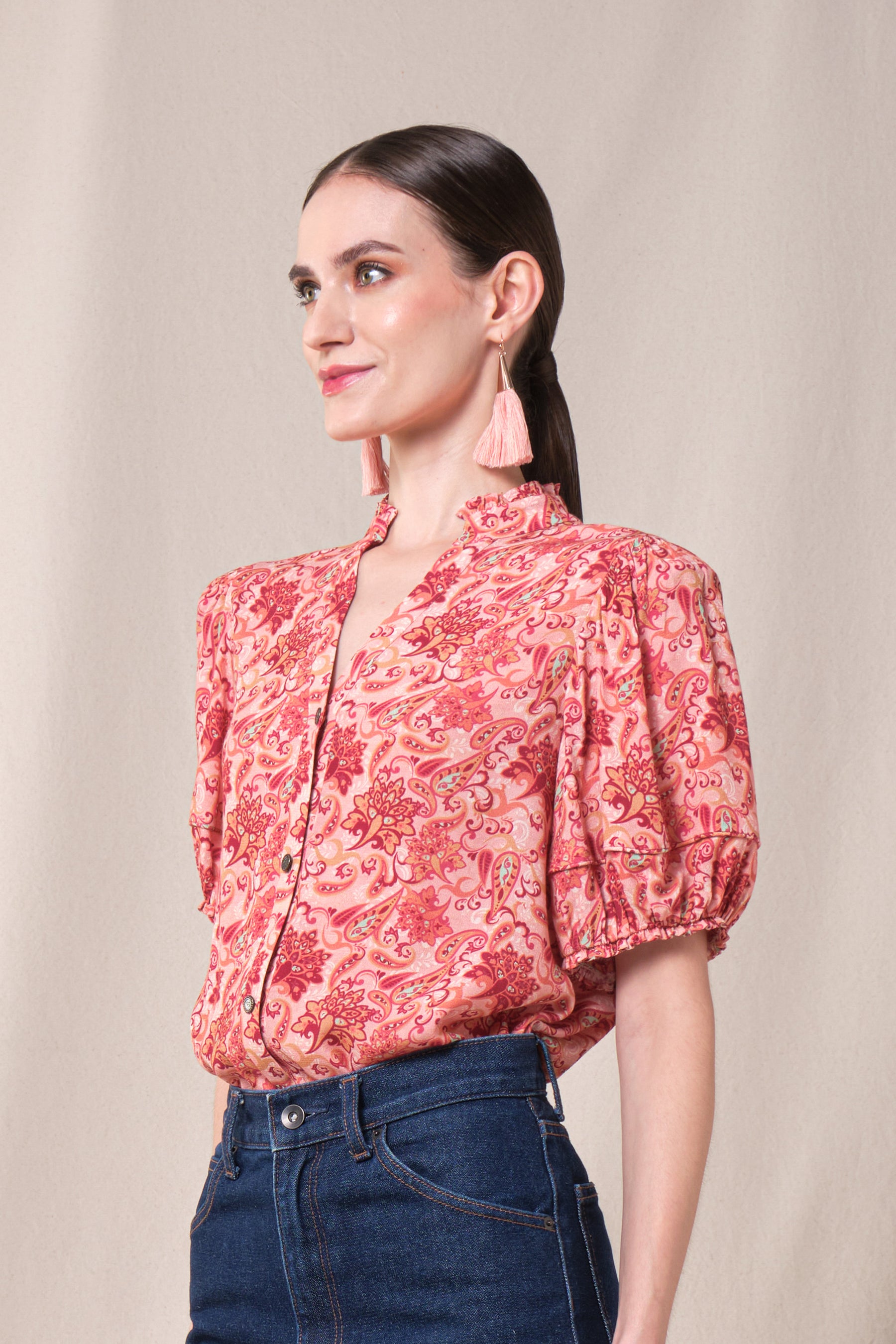 NIMA Top in Pink Daluga