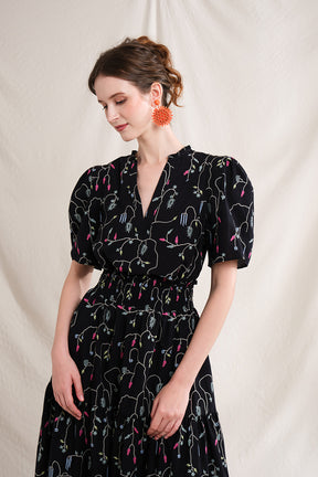 NORA Top in Black Lada