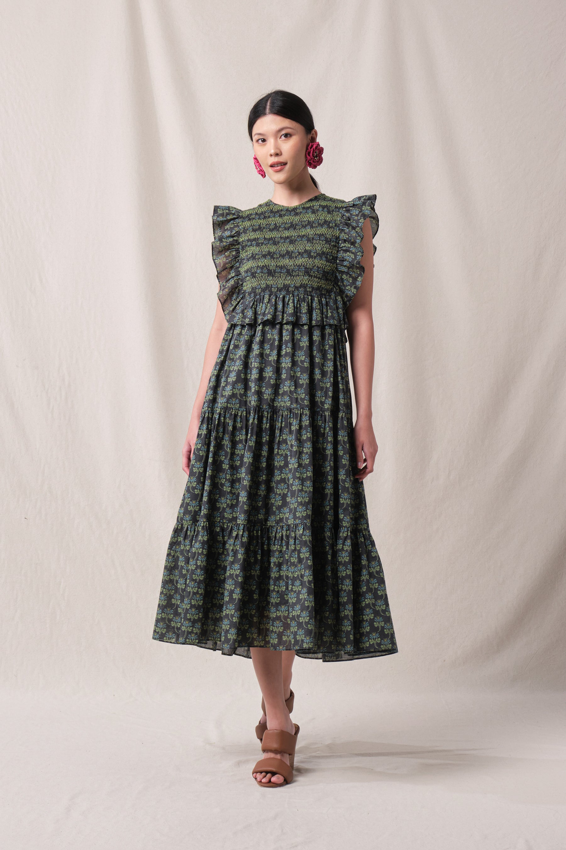 OLIN Dress in Black Melati