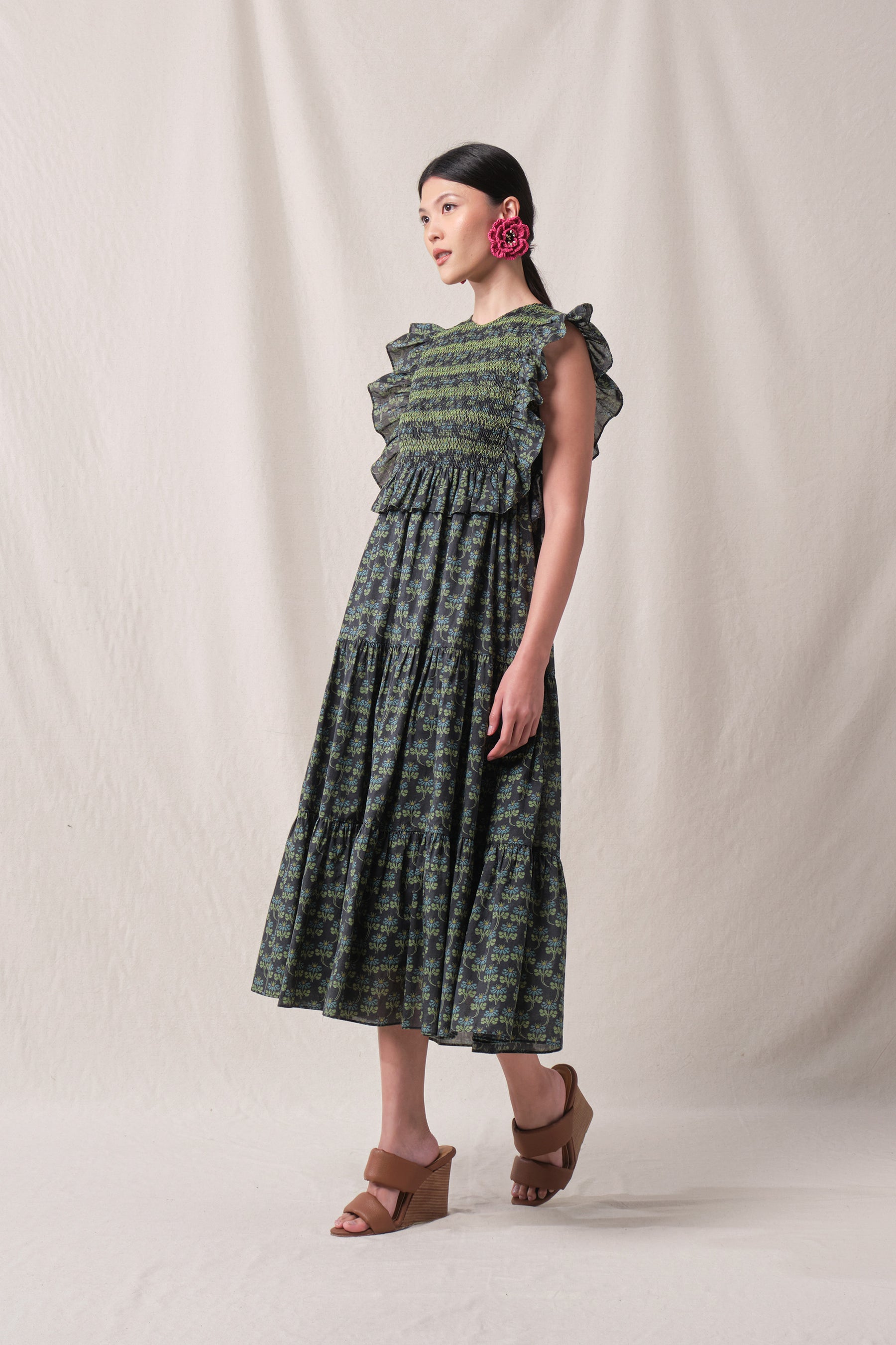 OLIN Dress in Black Melati