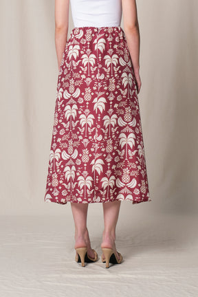 PIPPA Skirt in Red Colada