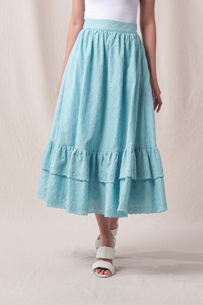 RENA Skirt in Blue Kamen