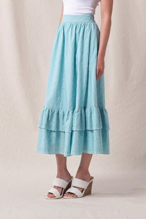 RENA Skirt in Blue Kamen