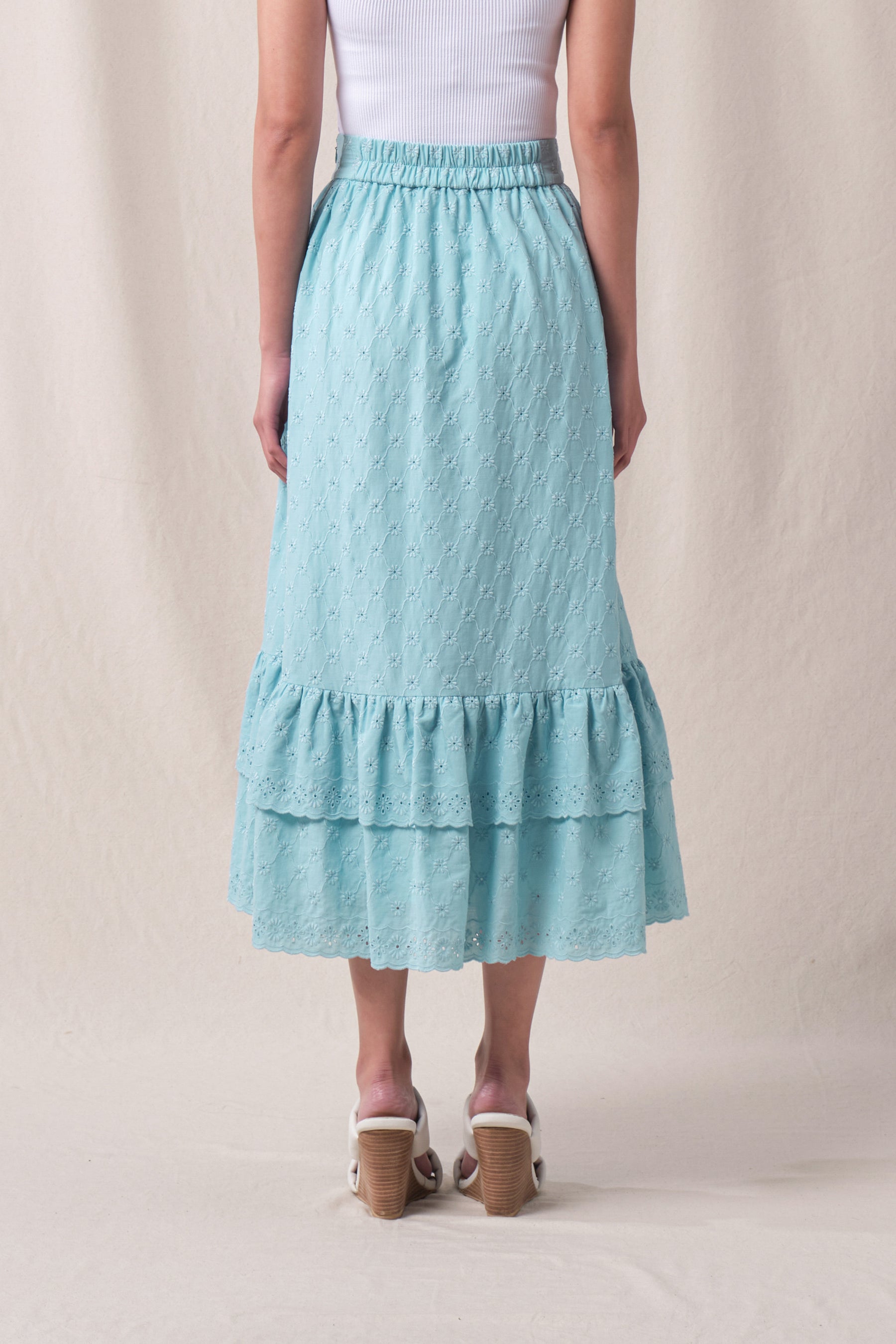 RENA Skirt in Blue Kamen