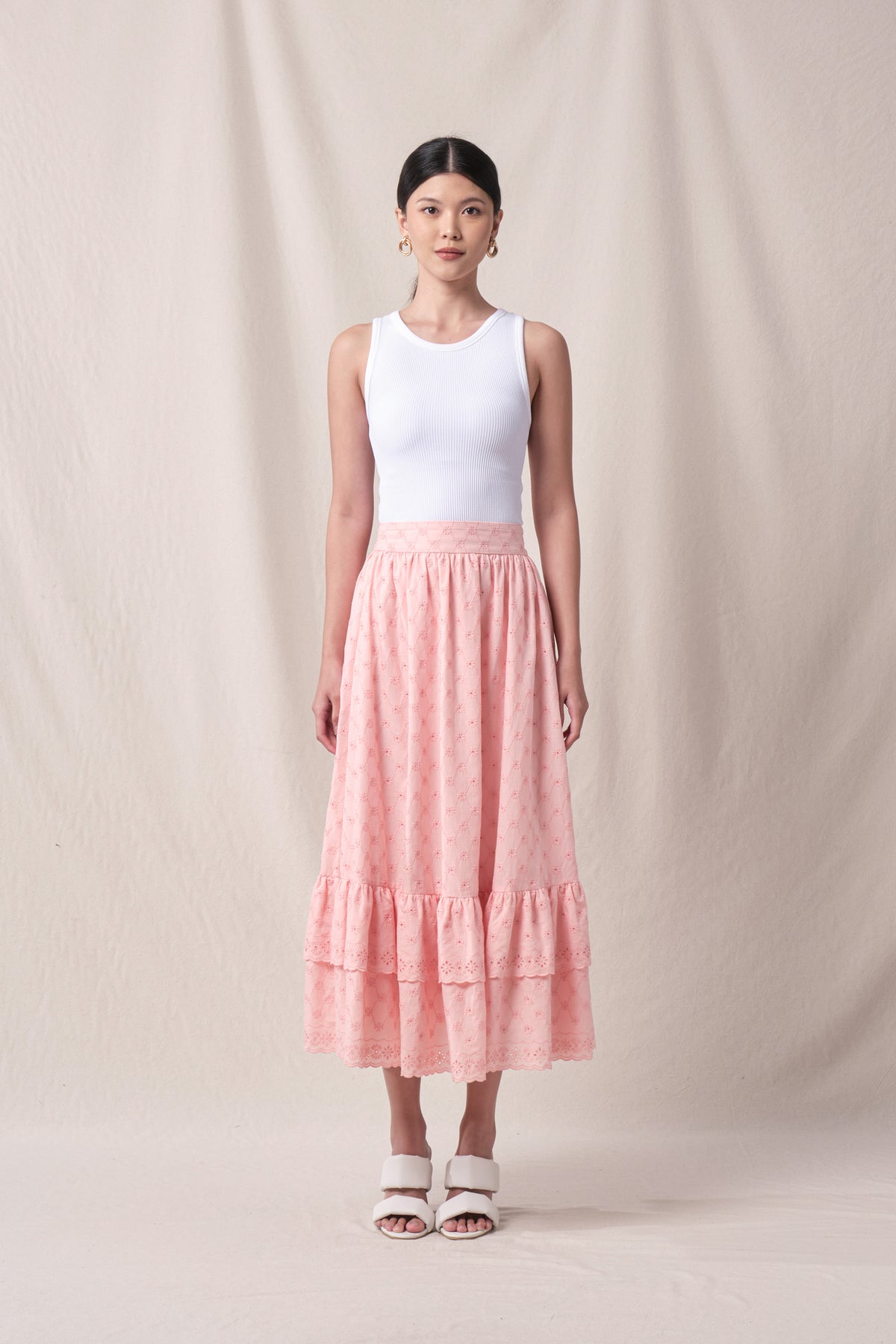 RENA Skirt in Pink Kamen