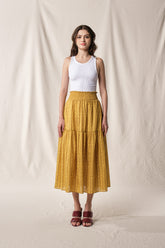 RIONA Skirt in Yellow Tebu
