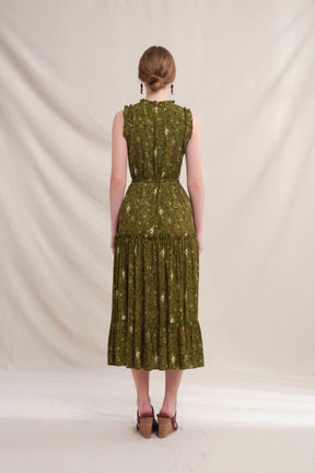 RORY Dress in Green Macca