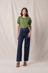 ROSIE Top in Green Melati