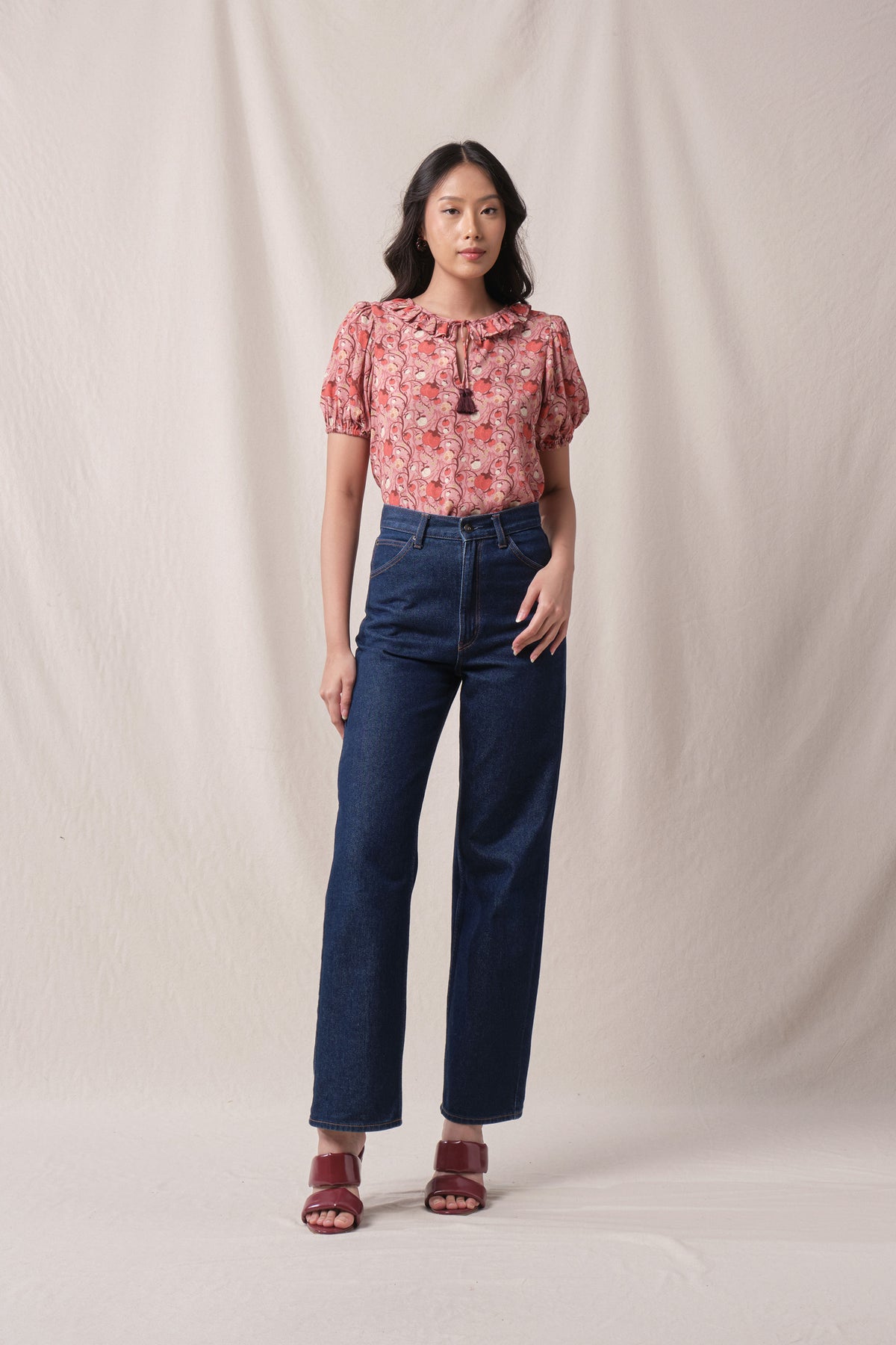 ROSIE Top in Pink Manggis