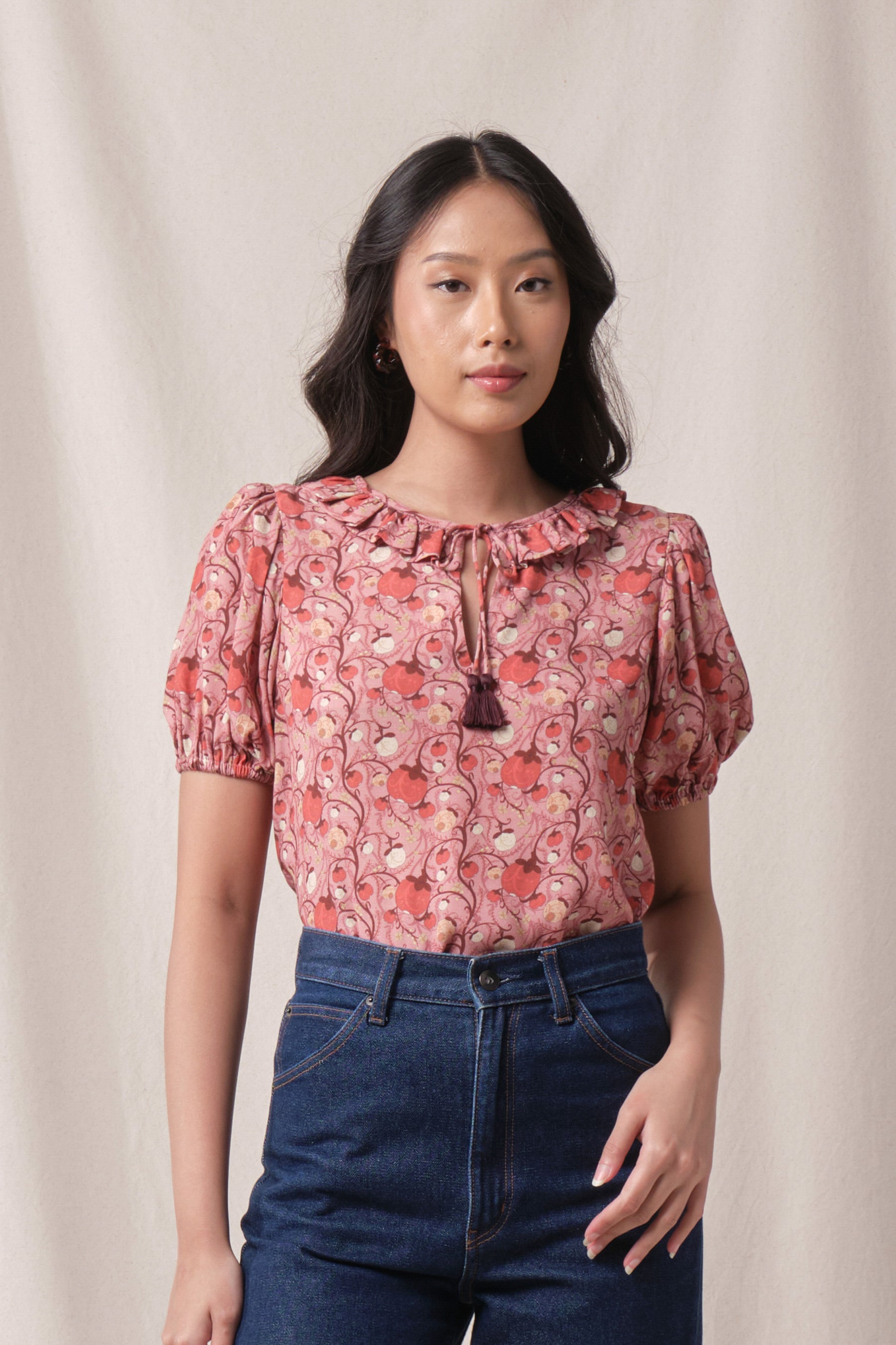 BUNDLING: Rosie Top In Manggis Pink and Taylor Skirt in Manggis Pink