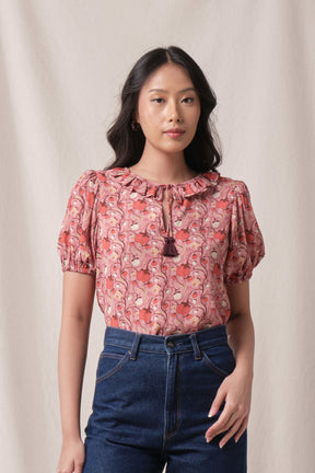 BUNDLING: Rosie Top In Manggis Pink and Taylor Skirt in Manggis Pink